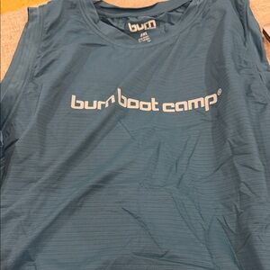 Burn Boot Camp Women's Blue Tank Top